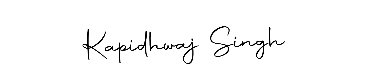 Kapidhwaj Singh stylish signature style. Best Handwritten Sign (Autography-DOLnW) for my name. Handwritten Signature Collection Ideas for my name Kapidhwaj Singh. Kapidhwaj Singh signature style 10 images and pictures png