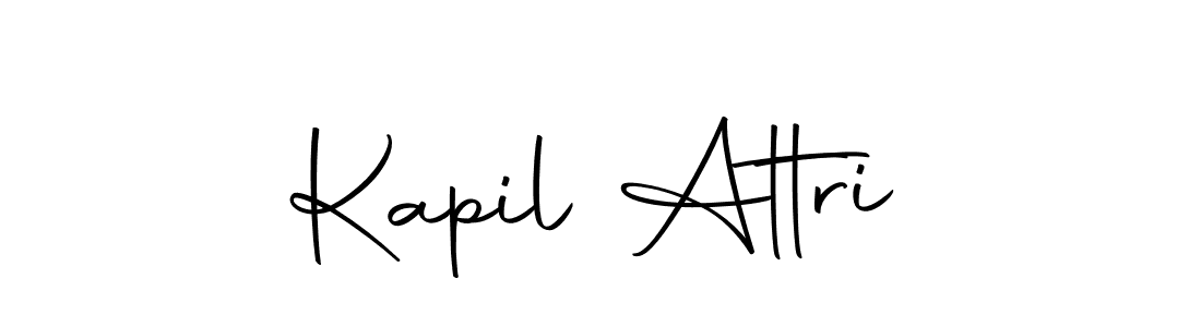 Also we have Kapil Attri name is the best signature style. Create professional handwritten signature collection using Autography-DOLnW autograph style. Kapil Attri signature style 10 images and pictures png