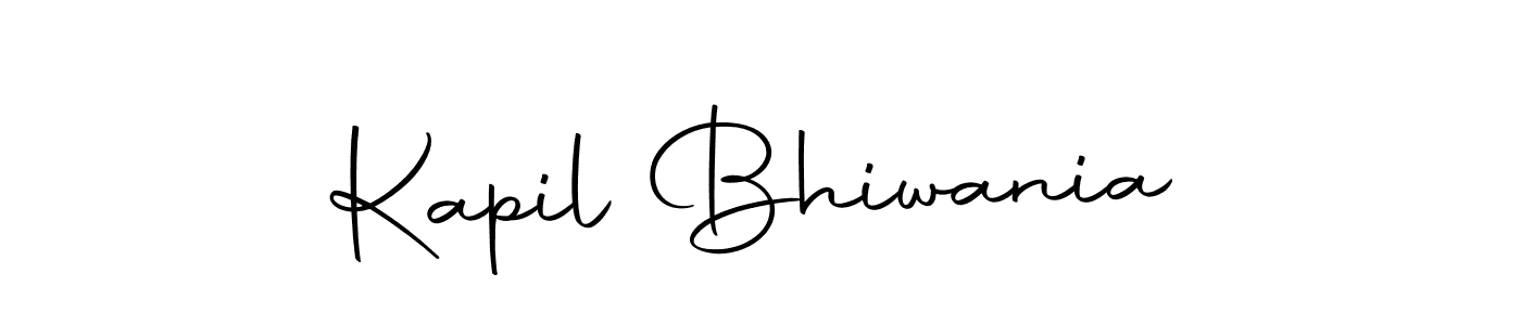 Kapil Bhiwania stylish signature style. Best Handwritten Sign (Autography-DOLnW) for my name. Handwritten Signature Collection Ideas for my name Kapil Bhiwania. Kapil Bhiwania signature style 10 images and pictures png
