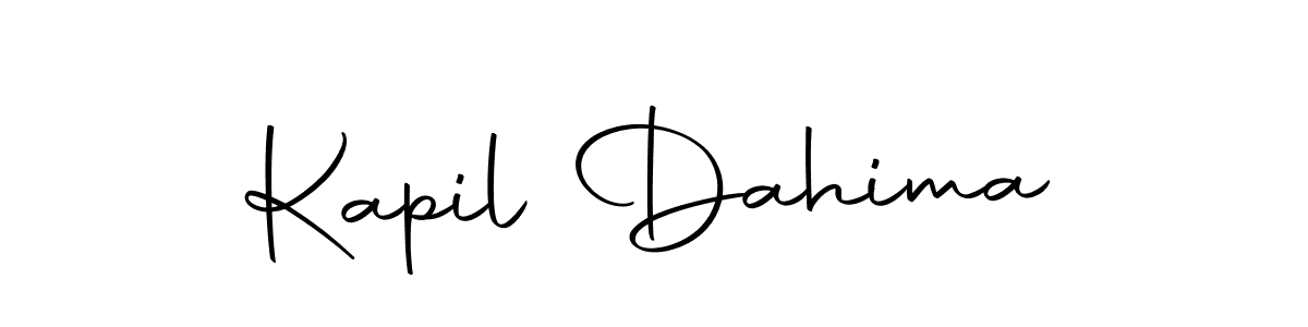 Make a short Kapil Dahima signature style. Manage your documents anywhere anytime using Autography-DOLnW. Create and add eSignatures, submit forms, share and send files easily. Kapil Dahima signature style 10 images and pictures png