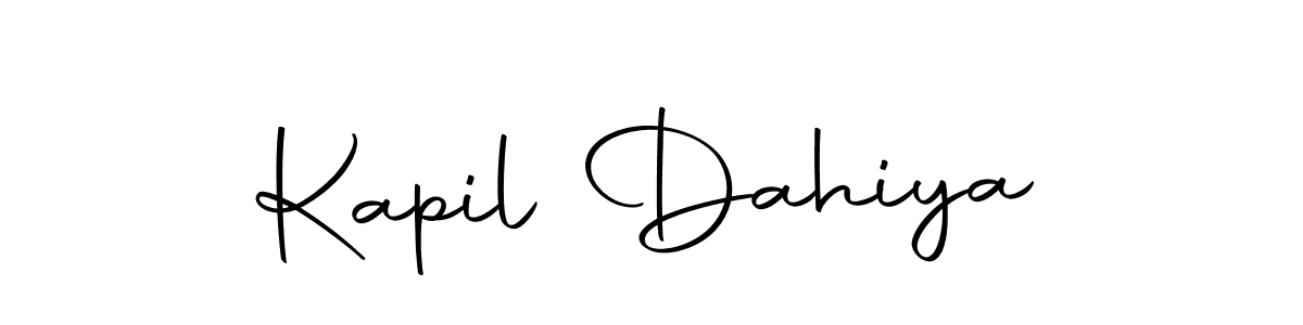 Make a beautiful signature design for name Kapil Dahiya. With this signature (Autography-DOLnW) style, you can create a handwritten signature for free. Kapil Dahiya signature style 10 images and pictures png