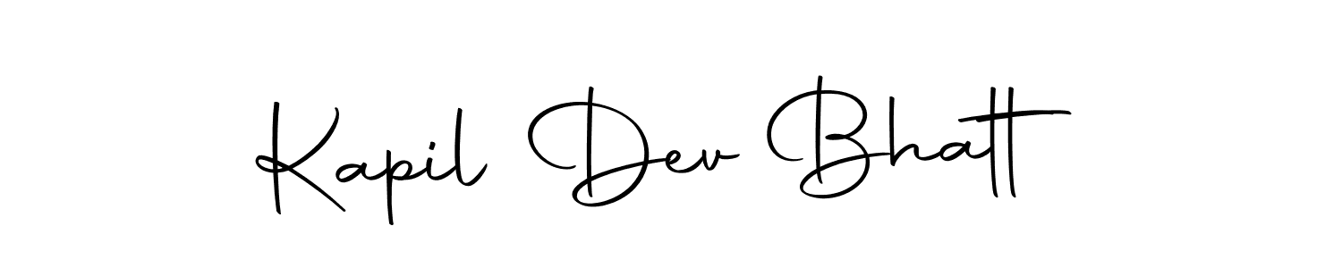 Autography-DOLnW is a professional signature style that is perfect for those who want to add a touch of class to their signature. It is also a great choice for those who want to make their signature more unique. Get Kapil Dev Bhatt name to fancy signature for free. Kapil Dev Bhatt signature style 10 images and pictures png