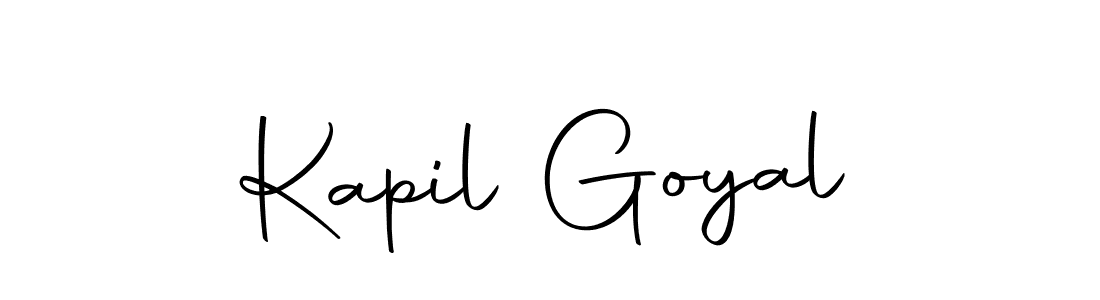 Make a beautiful signature design for name Kapil Goyal. Use this online signature maker to create a handwritten signature for free. Kapil Goyal signature style 10 images and pictures png