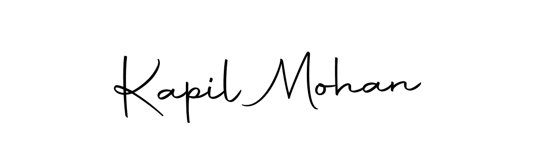 Make a short Kapil Mohan signature style. Manage your documents anywhere anytime using Autography-DOLnW. Create and add eSignatures, submit forms, share and send files easily. Kapil Mohan signature style 10 images and pictures png