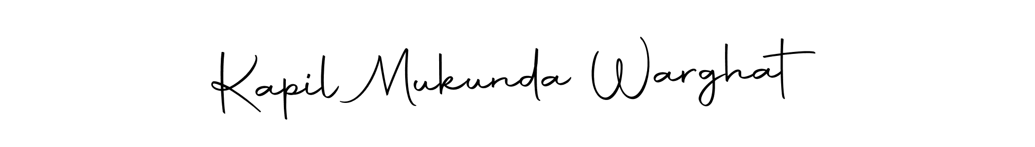 You should practise on your own different ways (Autography-DOLnW) to write your name (Kapil Mukunda Warghat) in signature. don't let someone else do it for you. Kapil Mukunda Warghat signature style 10 images and pictures png