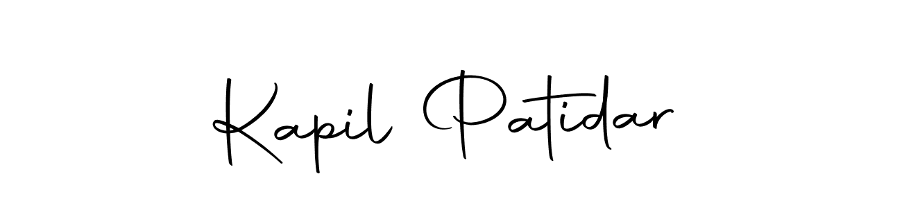 Similarly Autography-DOLnW is the best handwritten signature design. Signature creator online .You can use it as an online autograph creator for name Kapil Patidar. Kapil Patidar signature style 10 images and pictures png