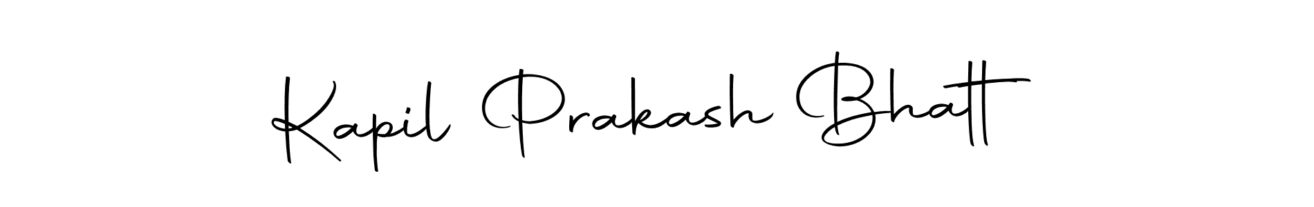 How to make Kapil Prakash Bhatt signature? Autography-DOLnW is a professional autograph style. Create handwritten signature for Kapil Prakash Bhatt name. Kapil Prakash Bhatt signature style 10 images and pictures png