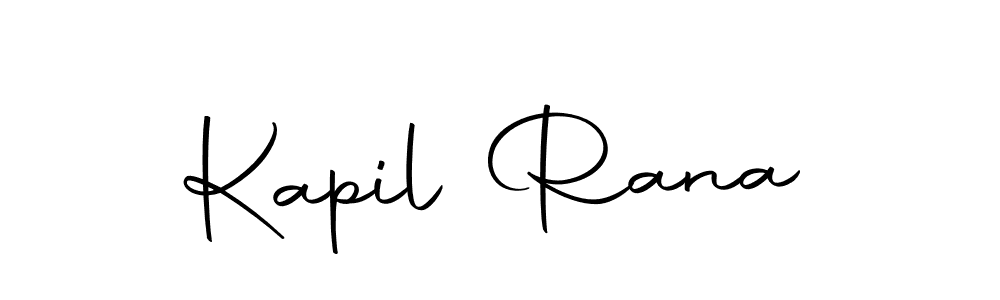 Design your own signature with our free online signature maker. With this signature software, you can create a handwritten (Autography-DOLnW) signature for name Kapil Rana. Kapil Rana signature style 10 images and pictures png