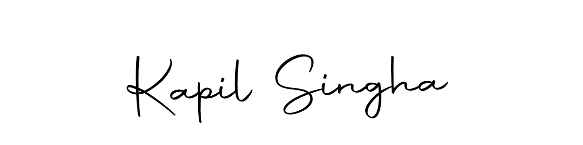 Kapil Singha stylish signature style. Best Handwritten Sign (Autography-DOLnW) for my name. Handwritten Signature Collection Ideas for my name Kapil Singha. Kapil Singha signature style 10 images and pictures png