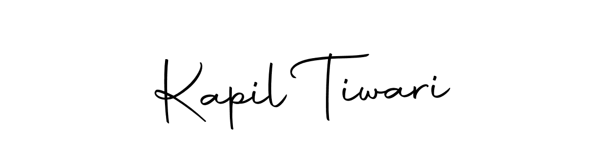 The best way (Autography-DOLnW) to make a short signature is to pick only two or three words in your name. The name Kapil Tiwari include a total of six letters. For converting this name. Kapil Tiwari signature style 10 images and pictures png