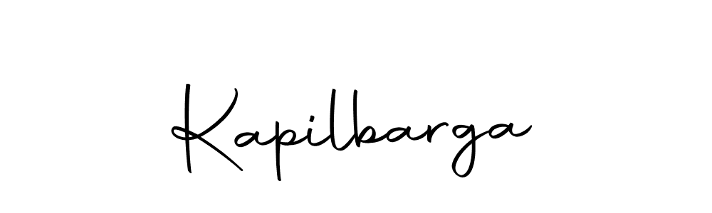 Make a beautiful signature design for name Kapilbarga. With this signature (Autography-DOLnW) style, you can create a handwritten signature for free. Kapilbarga signature style 10 images and pictures png