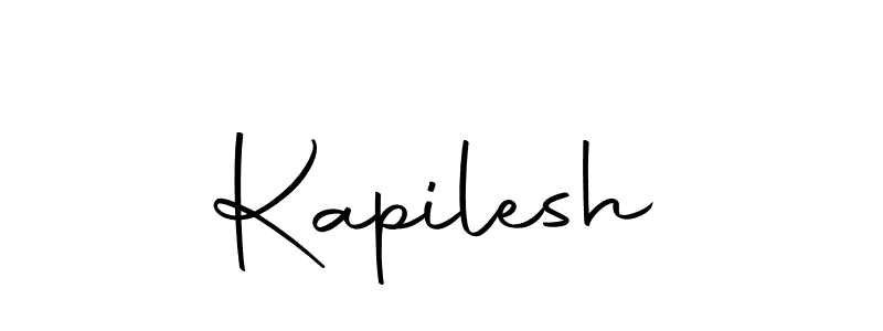 You can use this online signature creator to create a handwritten signature for the name Kapilesh. This is the best online autograph maker. Kapilesh signature style 10 images and pictures png