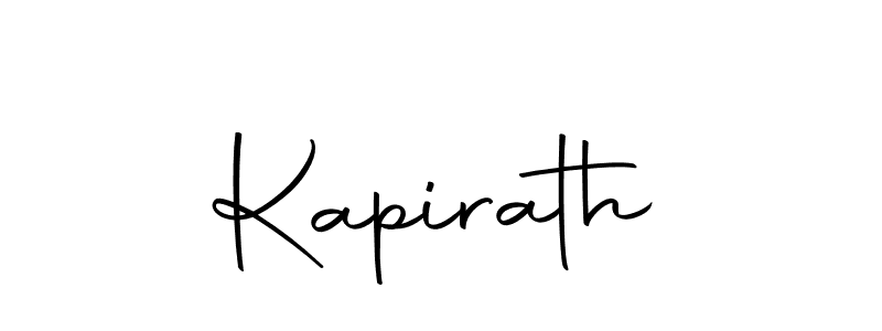 Similarly Autography-DOLnW is the best handwritten signature design. Signature creator online .You can use it as an online autograph creator for name Kapirath. Kapirath signature style 10 images and pictures png