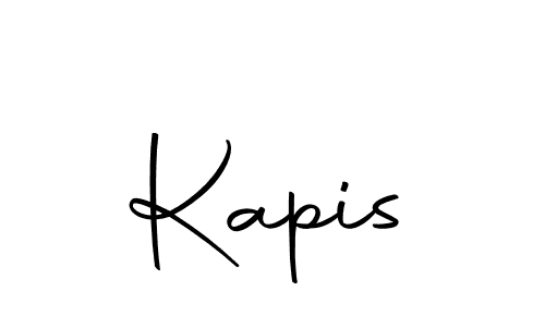 Make a beautiful signature design for name Kapis. With this signature (Autography-DOLnW) style, you can create a handwritten signature for free. Kapis signature style 10 images and pictures png