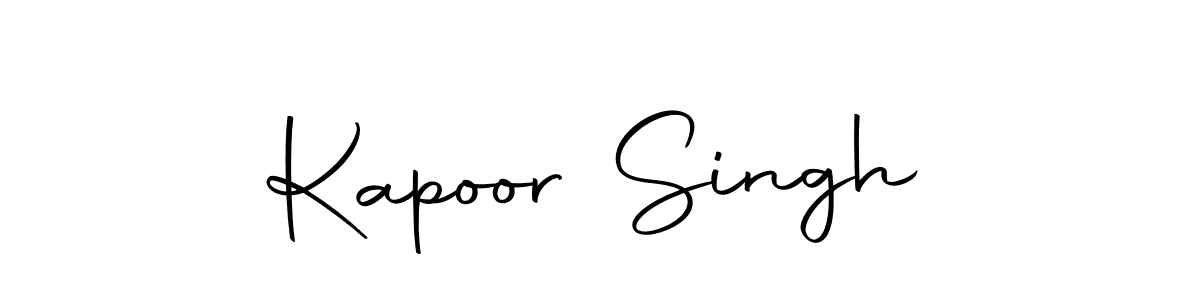 It looks lik you need a new signature style for name Kapoor Singh. Design unique handwritten (Autography-DOLnW) signature with our free signature maker in just a few clicks. Kapoor Singh signature style 10 images and pictures png