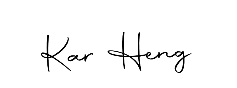 You should practise on your own different ways (Autography-DOLnW) to write your name (Kar Heng) in signature. don't let someone else do it for you. Kar Heng signature style 10 images and pictures png
