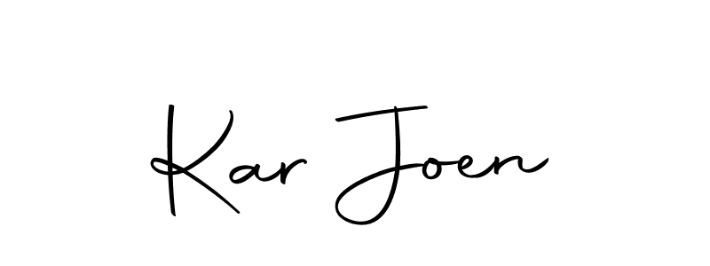 Create a beautiful signature design for name Kar Joen. With this signature (Autography-DOLnW) fonts, you can make a handwritten signature for free. Kar Joen signature style 10 images and pictures png