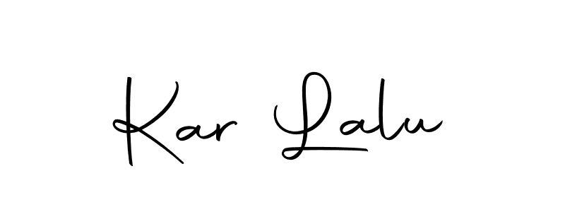 Kar Lalu stylish signature style. Best Handwritten Sign (Autography-DOLnW) for my name. Handwritten Signature Collection Ideas for my name Kar Lalu. Kar Lalu signature style 10 images and pictures png