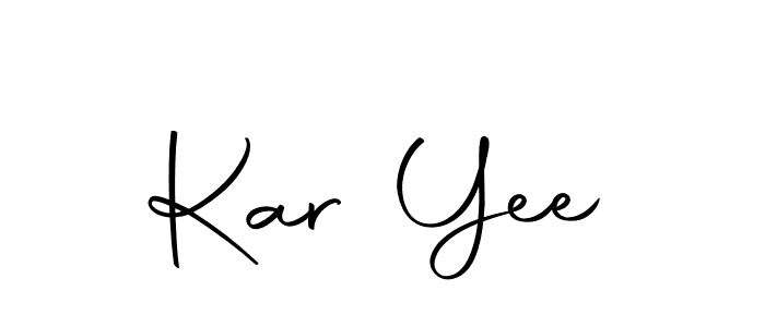 Make a beautiful signature design for name Kar Yee. With this signature (Autography-DOLnW) style, you can create a handwritten signature for free. Kar Yee signature style 10 images and pictures png