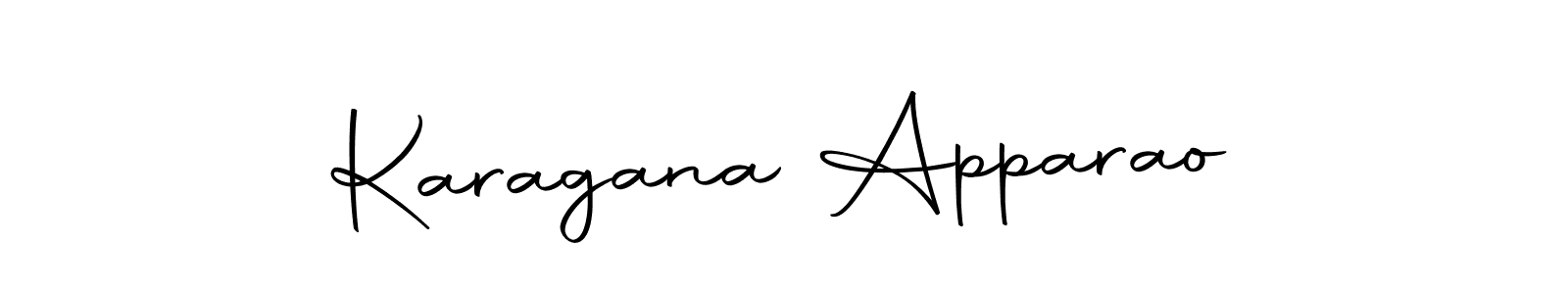 Design your own signature with our free online signature maker. With this signature software, you can create a handwritten (Autography-DOLnW) signature for name Karagana Apparao. Karagana Apparao signature style 10 images and pictures png
