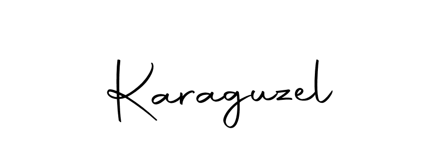 if you are searching for the best signature style for your name Karaguzel. so please give up your signature search. here we have designed multiple signature styles  using Autography-DOLnW. Karaguzel signature style 10 images and pictures png