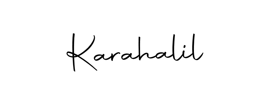 Make a beautiful signature design for name Karahalil. Use this online signature maker to create a handwritten signature for free. Karahalil signature style 10 images and pictures png