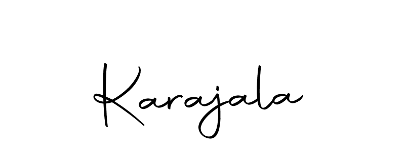 Karajala stylish signature style. Best Handwritten Sign (Autography-DOLnW) for my name. Handwritten Signature Collection Ideas for my name Karajala. Karajala signature style 10 images and pictures png