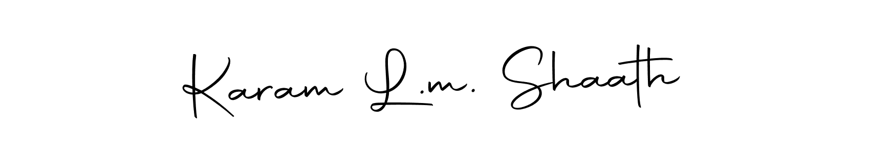 Also You can easily find your signature by using the search form. We will create Karam L.m. Shaath name handwritten signature images for you free of cost using Autography-DOLnW sign style. Karam L.m. Shaath signature style 10 images and pictures png