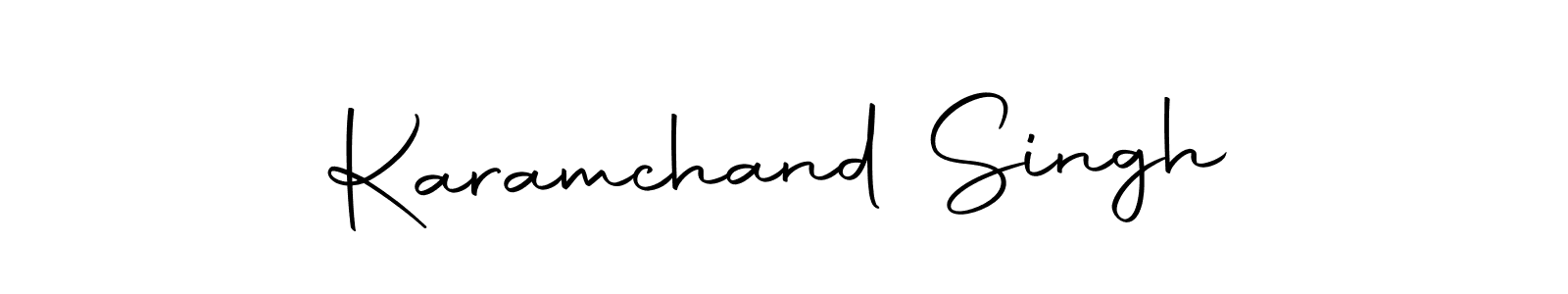Karamchand Singh stylish signature style. Best Handwritten Sign (Autography-DOLnW) for my name. Handwritten Signature Collection Ideas for my name Karamchand Singh. Karamchand Singh signature style 10 images and pictures png