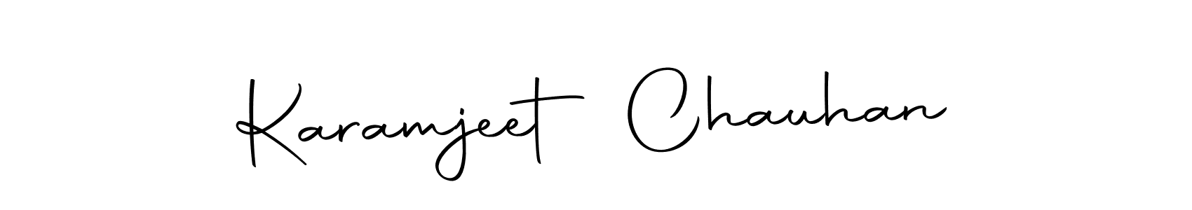 Karamjeet Chauhan stylish signature style. Best Handwritten Sign (Autography-DOLnW) for my name. Handwritten Signature Collection Ideas for my name Karamjeet Chauhan. Karamjeet Chauhan signature style 10 images and pictures png