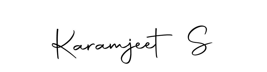 Autography-DOLnW is a professional signature style that is perfect for those who want to add a touch of class to their signature. It is also a great choice for those who want to make their signature more unique. Get Karamjeet S name to fancy signature for free. Karamjeet S signature style 10 images and pictures png