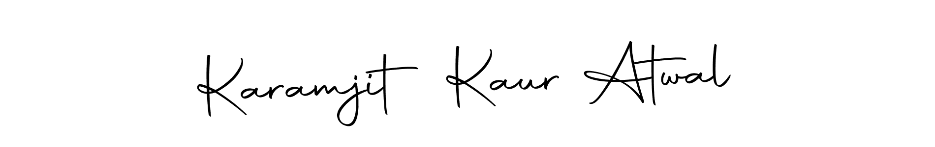 Use a signature maker to create a handwritten signature online. With this signature software, you can design (Autography-DOLnW) your own signature for name Karamjit Kaur Atwal. Karamjit Kaur Atwal signature style 10 images and pictures png