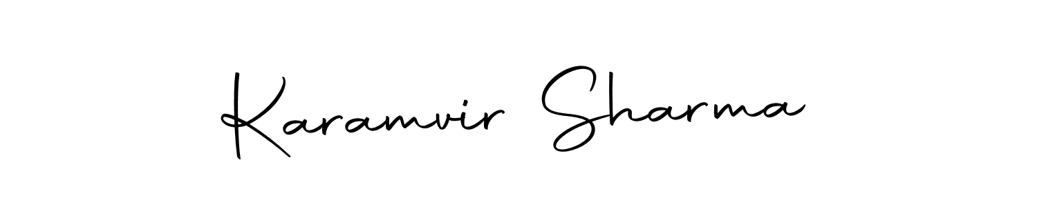 How to Draw Karamvir Sharma signature style? Autography-DOLnW is a latest design signature styles for name Karamvir Sharma. Karamvir Sharma signature style 10 images and pictures png