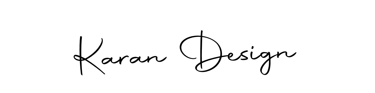 Create a beautiful signature design for name Karan Design. With this signature (Autography-DOLnW) fonts, you can make a handwritten signature for free. Karan Design signature style 10 images and pictures png
