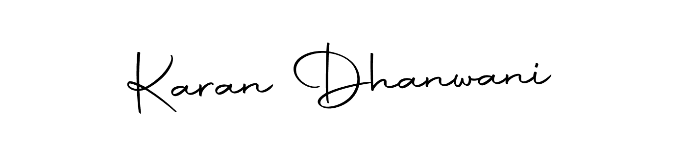 Once you've used our free online signature maker to create your best signature Autography-DOLnW style, it's time to enjoy all of the benefits that Karan Dhanwani name signing documents. Karan Dhanwani signature style 10 images and pictures png