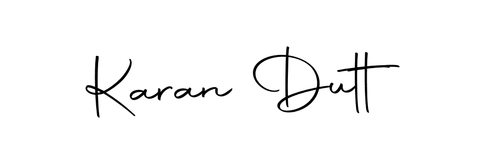 Make a short Karan Dutt signature style. Manage your documents anywhere anytime using Autography-DOLnW. Create and add eSignatures, submit forms, share and send files easily. Karan Dutt signature style 10 images and pictures png