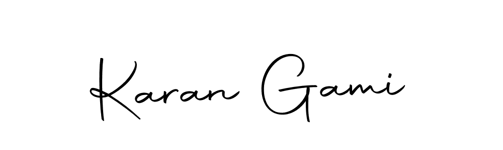 Once you've used our free online signature maker to create your best signature Autography-DOLnW style, it's time to enjoy all of the benefits that Karan Gami name signing documents. Karan Gami signature style 10 images and pictures png