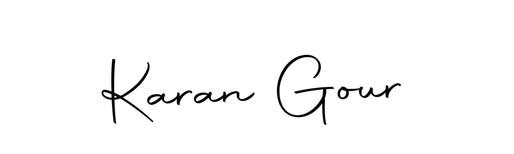 Similarly Autography-DOLnW is the best handwritten signature design. Signature creator online .You can use it as an online autograph creator for name Karan Gour. Karan Gour signature style 10 images and pictures png