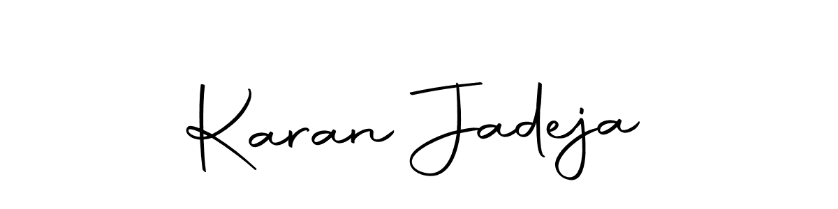 How to make Karan Jadeja signature? Autography-DOLnW is a professional autograph style. Create handwritten signature for Karan Jadeja name. Karan Jadeja signature style 10 images and pictures png