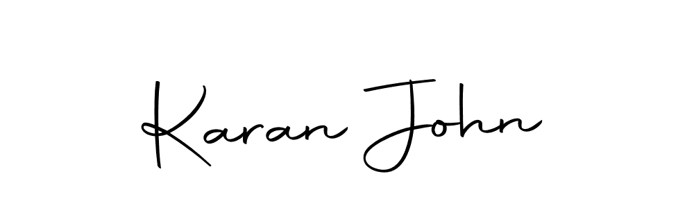 How to make Karan John signature? Autography-DOLnW is a professional autograph style. Create handwritten signature for Karan John name. Karan John signature style 10 images and pictures png