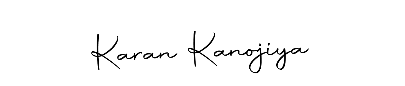 Create a beautiful signature design for name Karan Kanojiya. With this signature (Autography-DOLnW) fonts, you can make a handwritten signature for free. Karan Kanojiya signature style 10 images and pictures png