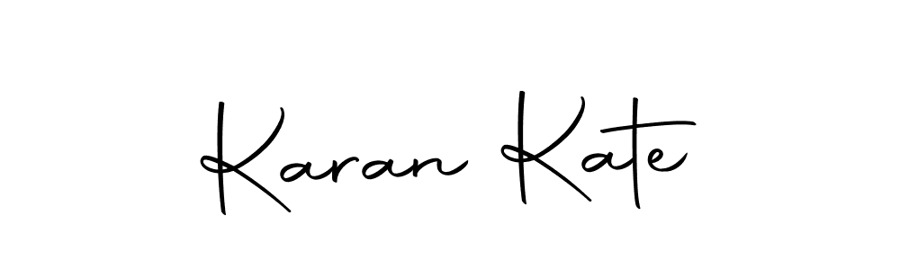 Create a beautiful signature design for name Karan Kate. With this signature (Autography-DOLnW) fonts, you can make a handwritten signature for free. Karan Kate signature style 10 images and pictures png