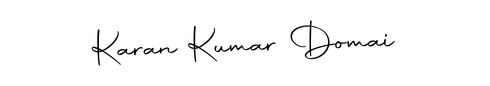 The best way (Autography-DOLnW) to make a short signature is to pick only two or three words in your name. The name Karan Kumar Domai include a total of six letters. For converting this name. Karan Kumar Domai signature style 10 images and pictures png