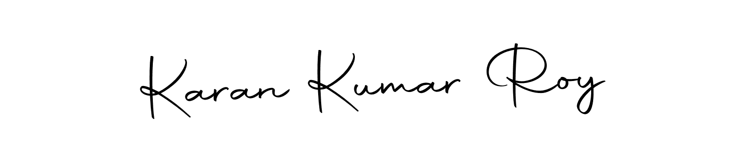 Design your own signature with our free online signature maker. With this signature software, you can create a handwritten (Autography-DOLnW) signature for name Karan Kumar Roy. Karan Kumar Roy signature style 10 images and pictures png