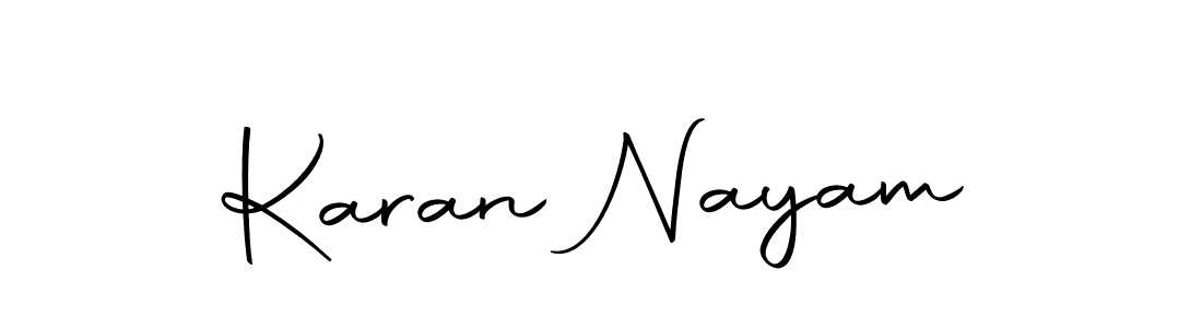 You can use this online signature creator to create a handwritten signature for the name Karan Nayam. This is the best online autograph maker. Karan Nayam signature style 10 images and pictures png