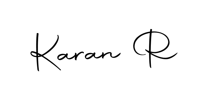 Autography-DOLnW is a professional signature style that is perfect for those who want to add a touch of class to their signature. It is also a great choice for those who want to make their signature more unique. Get Karan R name to fancy signature for free. Karan R signature style 10 images and pictures png