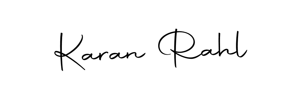 Make a short Karan Rahl signature style. Manage your documents anywhere anytime using Autography-DOLnW. Create and add eSignatures, submit forms, share and send files easily. Karan Rahl signature style 10 images and pictures png