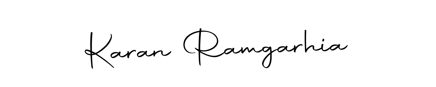 Similarly Autography-DOLnW is the best handwritten signature design. Signature creator online .You can use it as an online autograph creator for name Karan Ramgarhia. Karan Ramgarhia signature style 10 images and pictures png