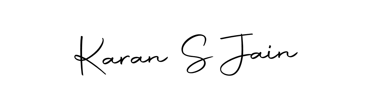 It looks lik you need a new signature style for name Karan S Jain. Design unique handwritten (Autography-DOLnW) signature with our free signature maker in just a few clicks. Karan S Jain signature style 10 images and pictures png