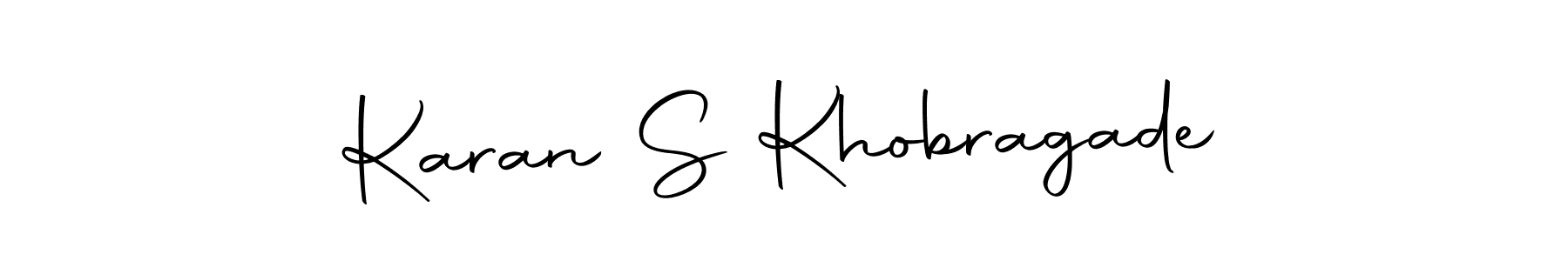 Make a beautiful signature design for name Karan S Khobragade. Use this online signature maker to create a handwritten signature for free. Karan S Khobragade signature style 10 images and pictures png